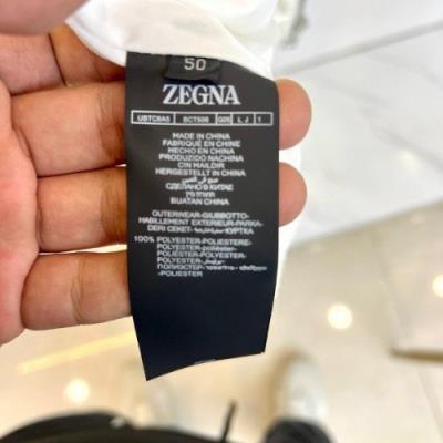 wholesale quality zegna suede leather coat model no. 33